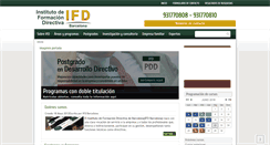 Desktop Screenshot of ifd-bcn.org